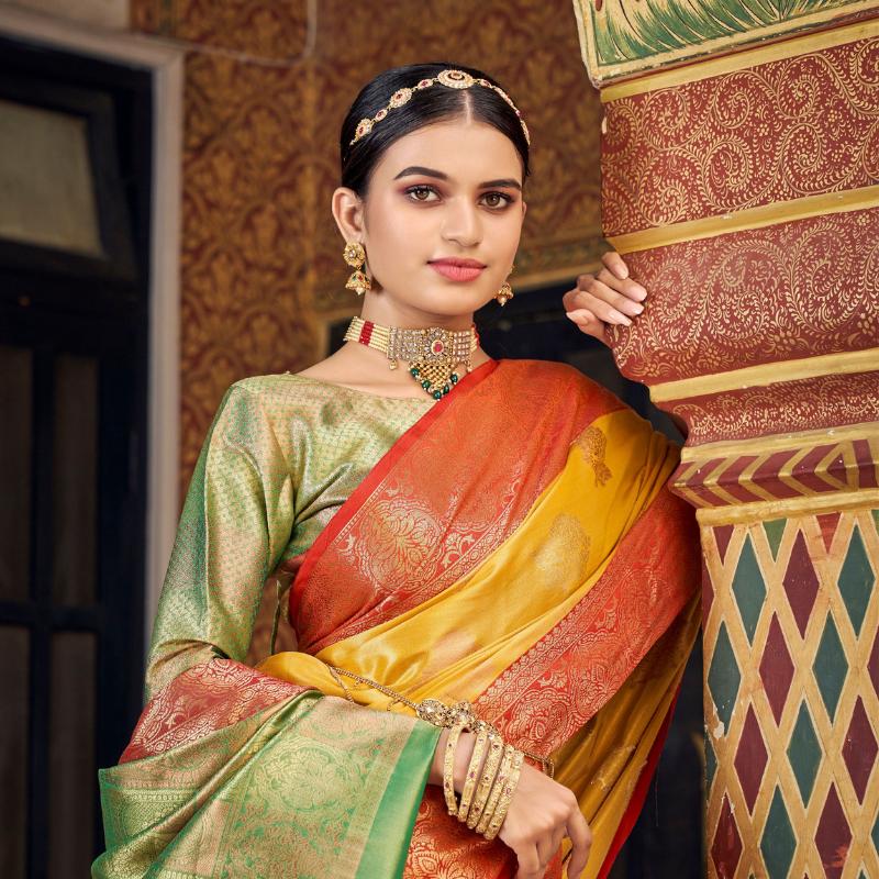 Festive Embroidered Saree