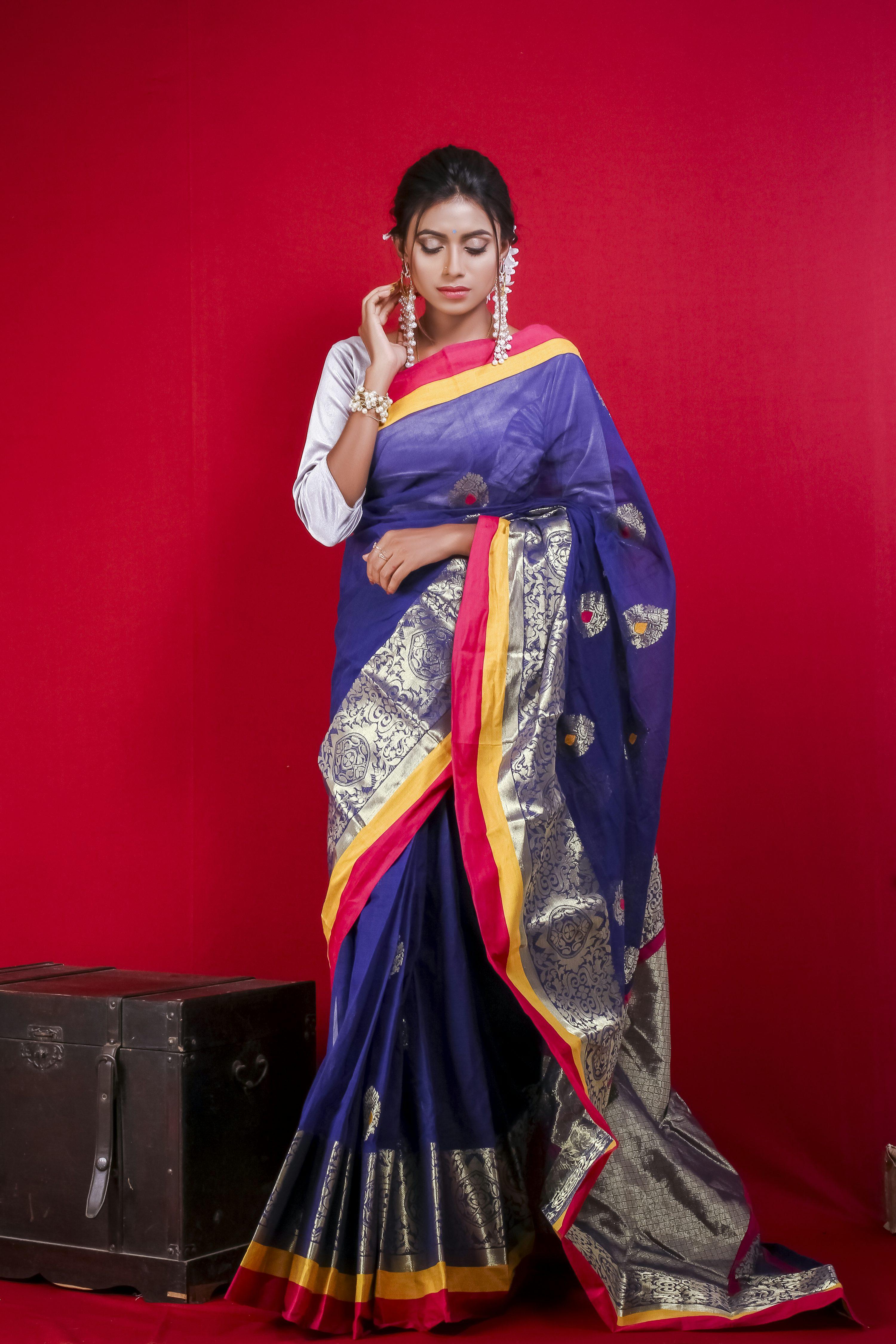 Pastel Organza Saree